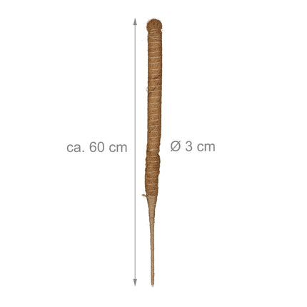 Kokosnussstäbe 60 cm