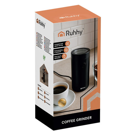 Mlýnek na kávu, nastavitelná hrubost mletí, nerezová ocel