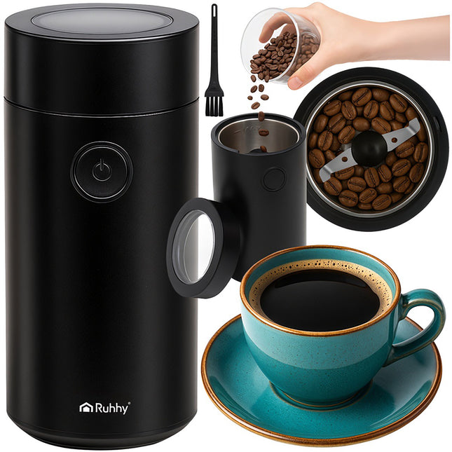 Kaffeemühle, Einstellbare Mahlgrade, Edelstahl