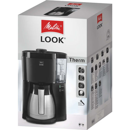 Kávovar, černý, 1.25L, Aroma Selector