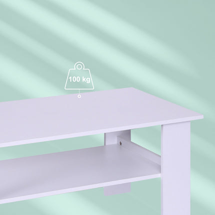 Konferenční stolek se spodní policí – moderní design, snadná údržba