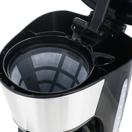 Kaffeemaschine 1000Watt 1,25l Edelstahl