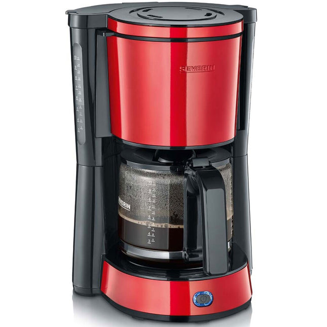 Kaffeemaschine 10 Tassen 1000W Chilirot KA4817