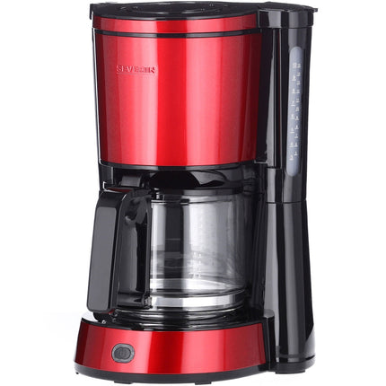 Kaffeemaschine 10 Tassen 1000W Chilirot KA4817