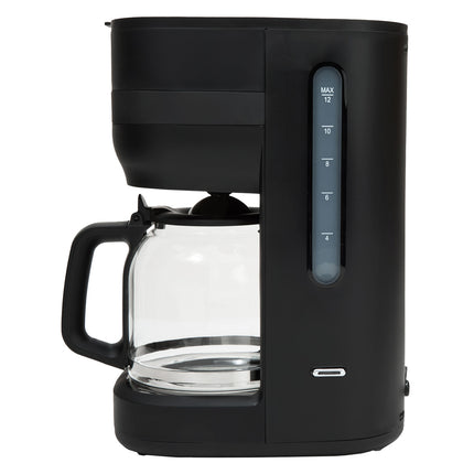 Kaffeemaschine 12 Tassen/1,5L KB300 Mattschwarz
