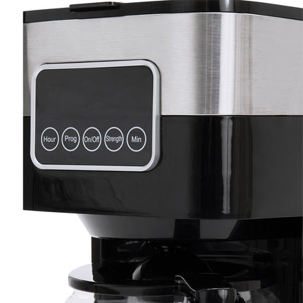 Kávovar Digital na 12 šálků/1.5L KB400 nerez