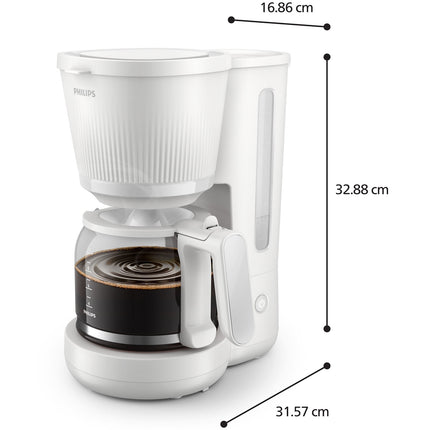 Kaffeemaschine HD7411/00 3000er Serie Arktisweiß