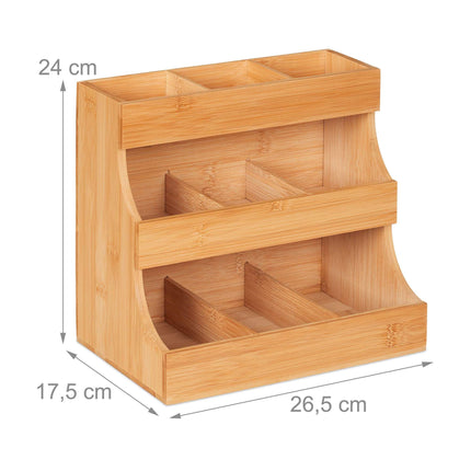 Coffee organization 9 compartments