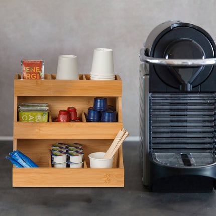 Coffee organization 9 compartments