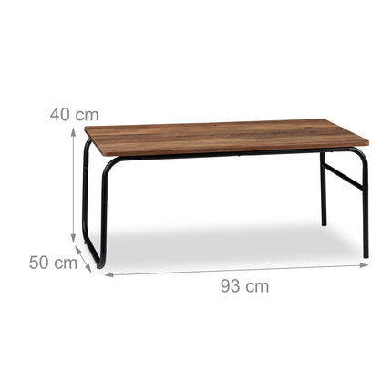 Coffee table industrial style