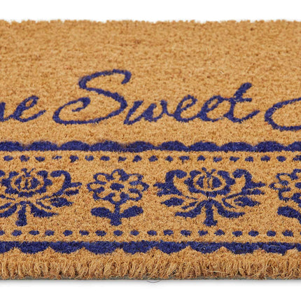 Coir Doormat with Slip-Resistant PVC Backing