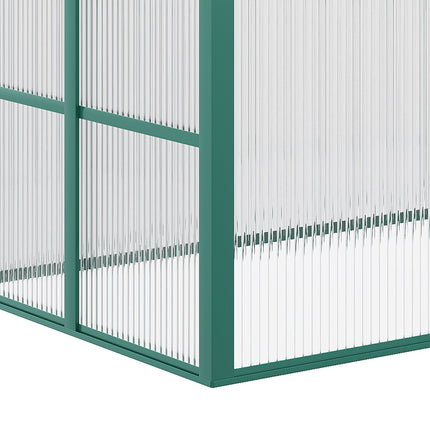 Mini-Gewächshaus mit Aluminiumrahmen, verstellbarem Dach, UV-geschützt