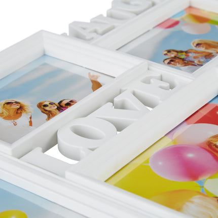Collage frame Live Love Laugh