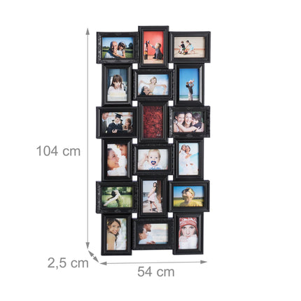 Collage-Rahmen für 18 Fotos