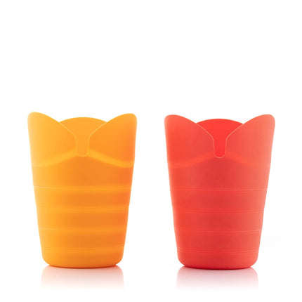 Faltbare Popcornmaschinen aus Silikon Popbox InnovaGoods (2er-Pack)
