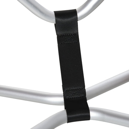 Zusammenklappbarer Aluminium-Kajakanhänger mit PU-Reifen, 75 kg Tragkraft