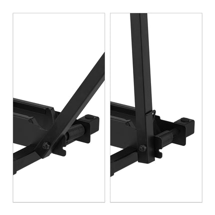 Collapsible bike rack