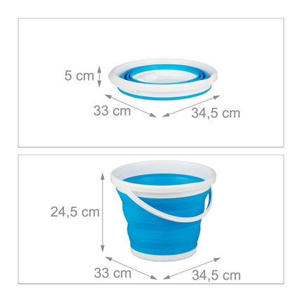 Collapsible bucket 10 litres