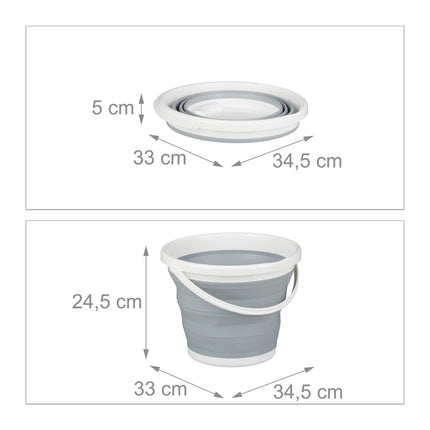 Collapsible bucket 10 litres