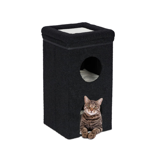 Opvouwbaar kattengat in zwart