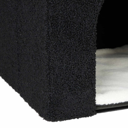 Collapsible cat hole in black