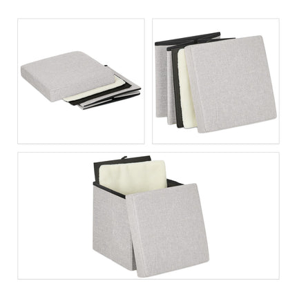 Niche pliable pour chat beige