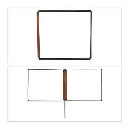 Support pliable pour torchons à 3 barres