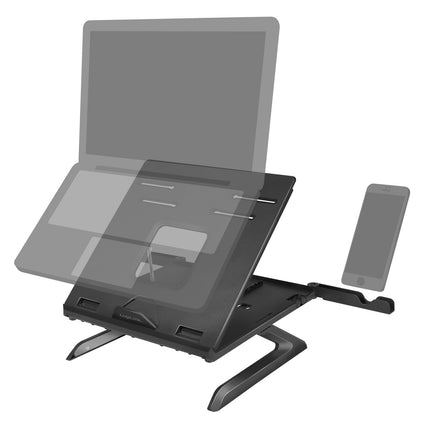 Skládací výškově nastavitelný stojan na notebook Sv