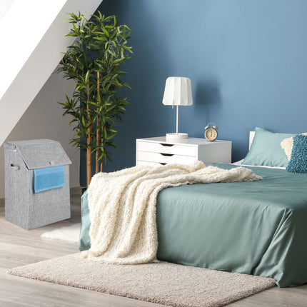 Collapsible laundry basket
