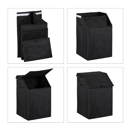 Collapsible laundry basket