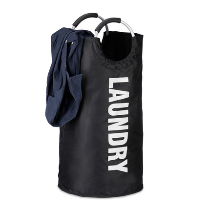 Panier à linge pliable avec poignée