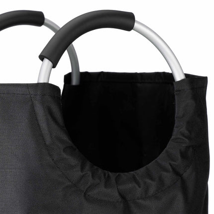 Panier à linge pliable avec poignée