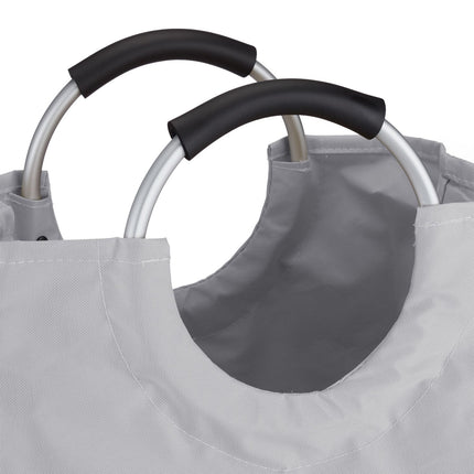 Panier à linge pliable avec poignée