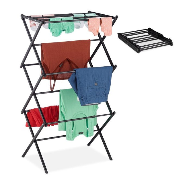 Collapsible retractable clothes hanger