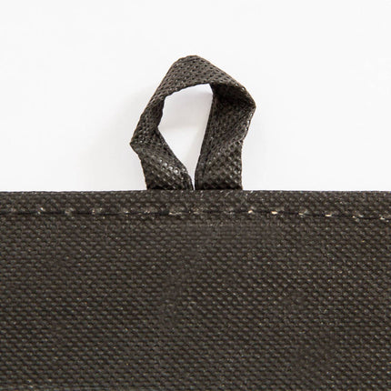 Collapsible stool with linen fabric storage