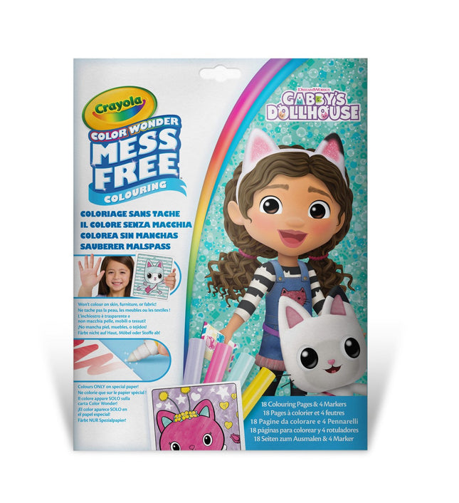 Color Wonder Set für Gabbys Dollhouse, spurloses Malset