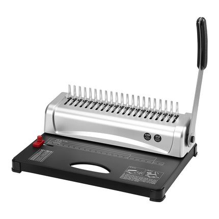 Comb Binding Machine 21-Hole, 450-Sheet, 100 Spines