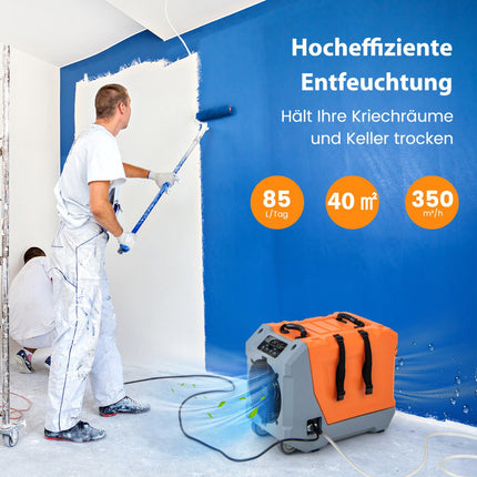 Kommerzieller Luftentfeuchter 85L-Tag, Pumpe, 24-Stunden-Timer