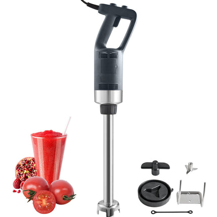 Commercial Immersion Blender, 750W, 304 Stainless Blade