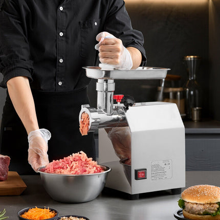 Commercial Meat Grinder, 600W Stainless Steel Sausage Maker