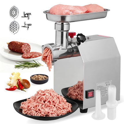 Commercial Meat Grinder, 600W Stainless Steel Sausage Maker
