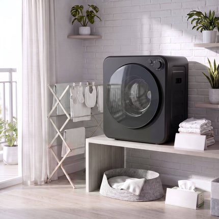 Compact 4kg Clothes Dryer, 5 Programs, Stainless Steel Drum
