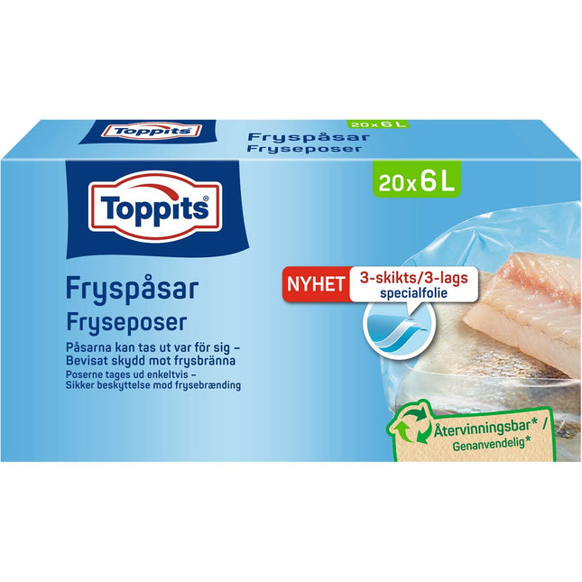 Kompostierbare Müllbeutel 6L, 20er-Pack