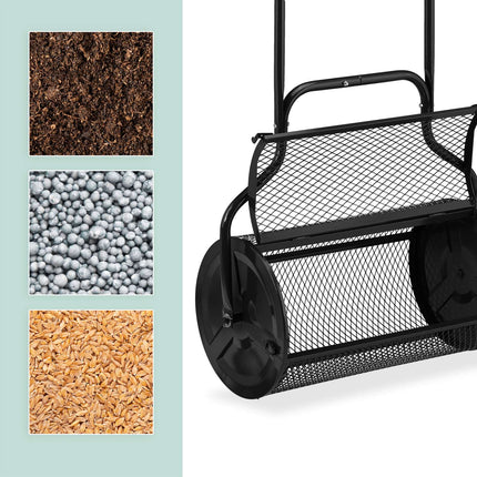 Kompoststreuer für den Garten 65 Liter