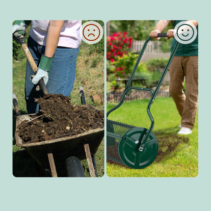 Kompoststreuer für den Garten 65 Liter