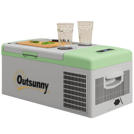 Přenosný kompresorový chladicí box 16 l, duální napětí, -20°C