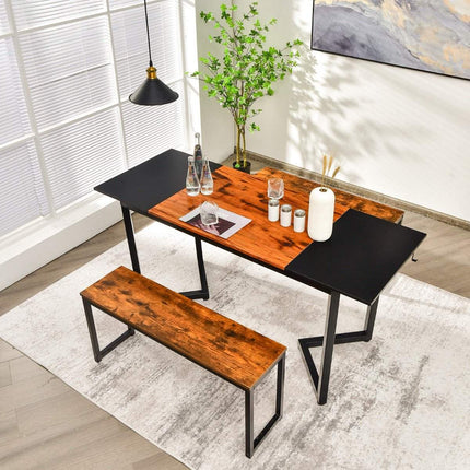 Computer Desk with Splicing Board & Hooks Desk Office Table 160 x 60 x 74 cm Black