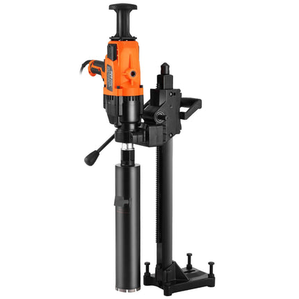 Concrete Core Drill Rig, 2600W, 20-180 mm, Handheld Stand, Wet Dry