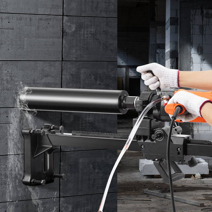 Concrete Core Drill Rig, 2600W, 20-180 mm, Handheld Stand, Wet Dry