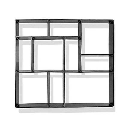 Concrete Paving Mould Set, 10 Chambers, 40 x 45 cm
